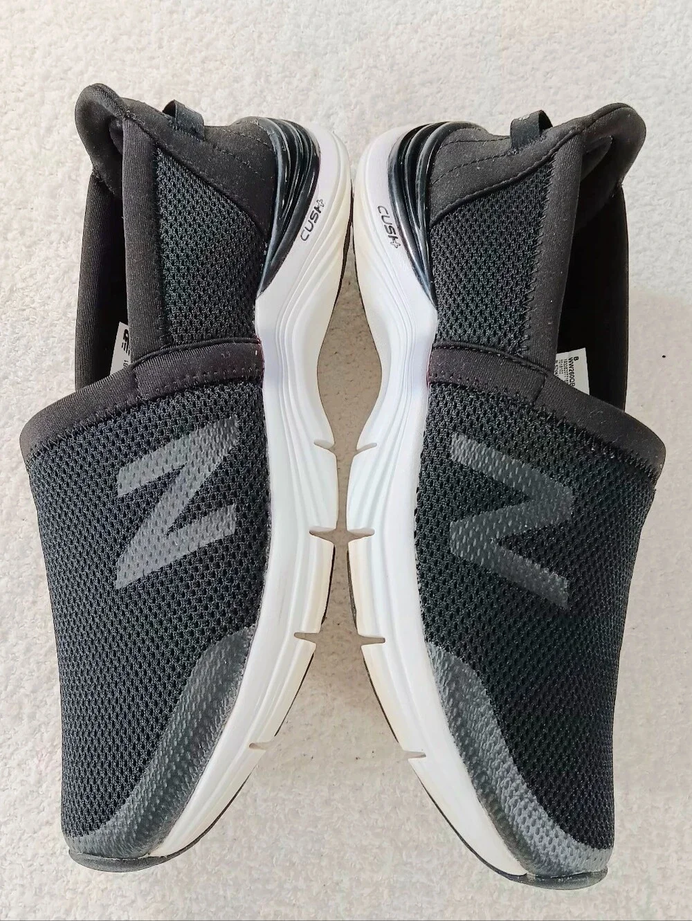 New Balance Cush+ 260 Black Mesh Slip On Shoes Womens 8.5 B